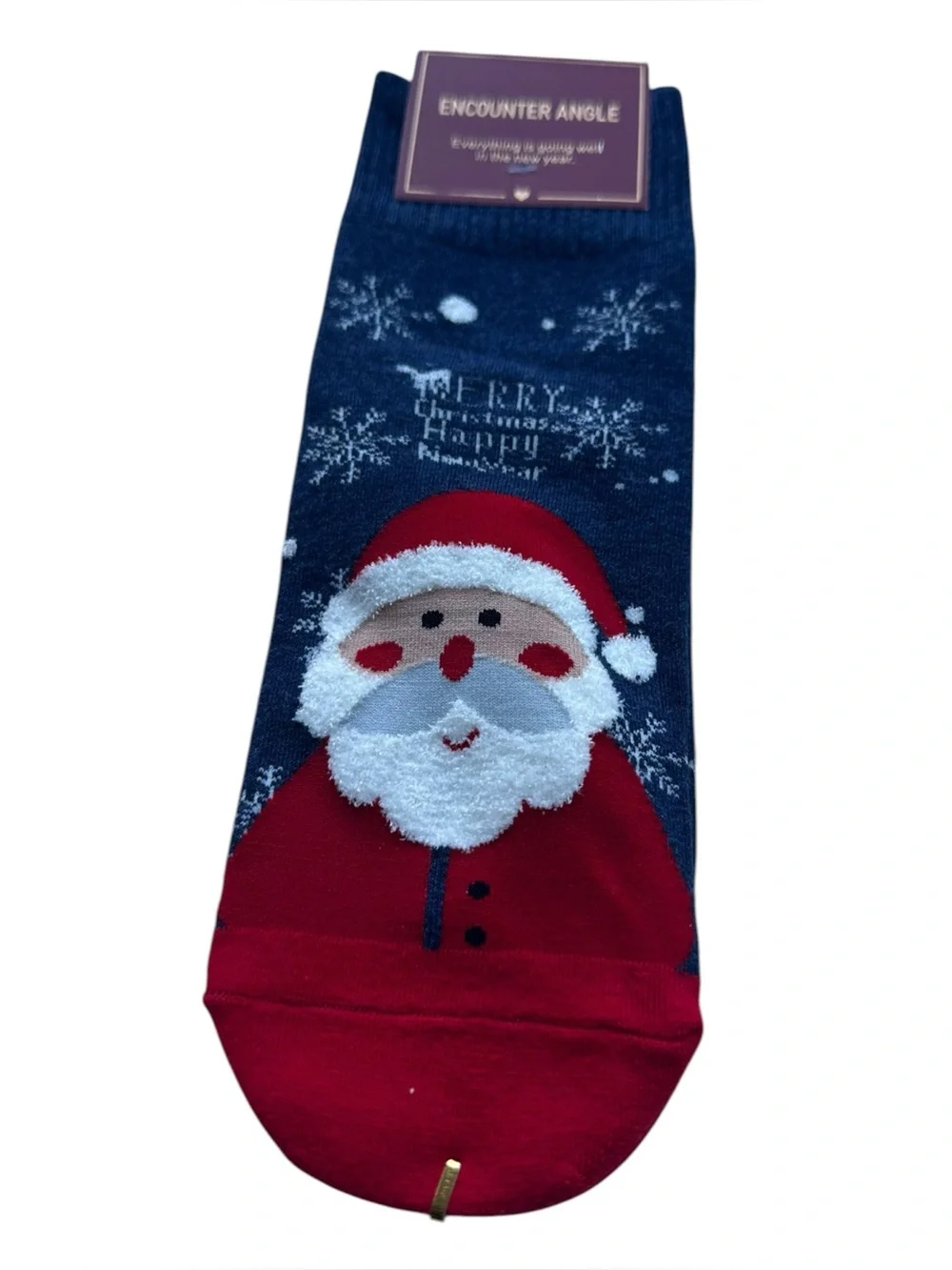 3/$25 Marry Christmas Santa Claus Casual Women's Ankle Socks